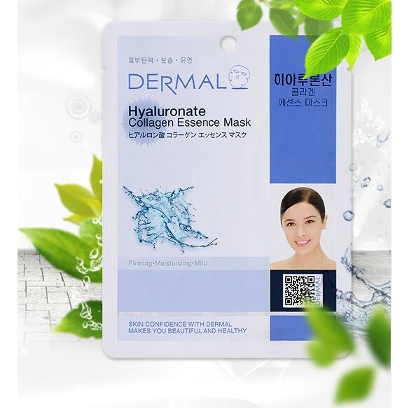 Dr.Dermal FACIAL SOLUTION Маска для лица с гиалуроновой кислотой, 25 мл