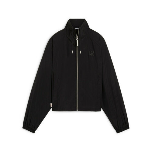 Олимпийка PUMA, размер 44, черный куртка мужская демисезонная с воротником стойкой универсальная повседневная тонкая куртка свободного покроя корейская версия