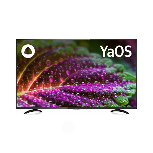 Телевизор BBK LED 50 50LEX-8289UTS2C YaOS черный 4K Ultra HD 50Hz DVB-T2 DVB-C DVB-S2 USB WiFi Smart TV RUS 3431300₽