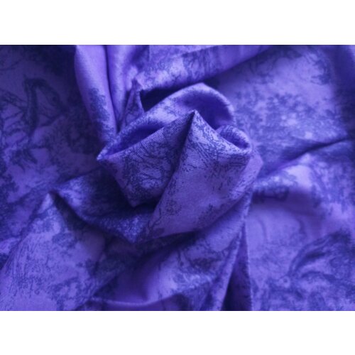 Платок , фиолетовый, синий