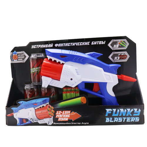 Вращающийся бластер вращающийся бластер funky toys ав 03 ft0250931