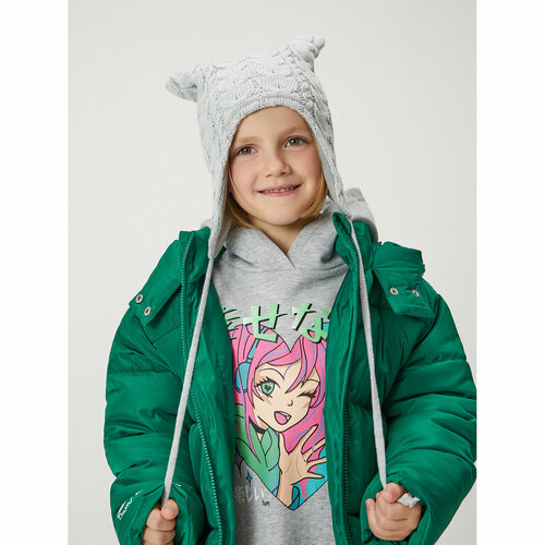 фото Шапка acoola, размер 50, серый