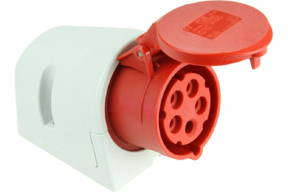 фото Настенная розетка PCE 16А 380V 3P+N+E IP44 115-6