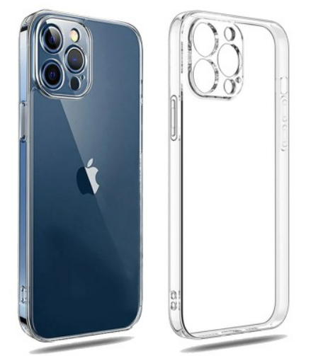 Чехол для iPhone 14 Pro TPU Clear, прозрачный, поливинилхлорид, 2 мм — фото 1