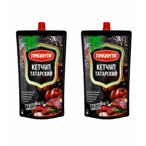 Пиканта Кетчуп Татарский, 280 г, 2 уп