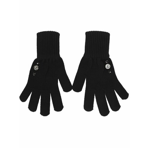 фото Варежки mialt, размер 3-5 лет, черный