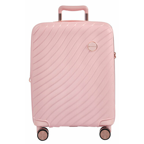 Чемодан MAGELLAN, 46 л, размер S, розовый чемодан magellan 78 л размер m розовый