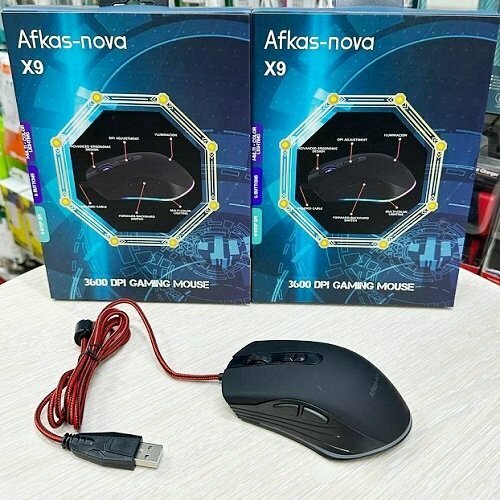 Игровая компьютерная мышьЭргономичный дизайн4-СТУПЕНЧАТЫЙ DPIс подсветкойчерный 80000₽