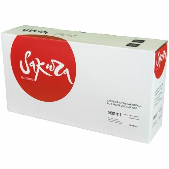 Картридж Sakura Printing Sakura 106R01413 для XEROX WC5222, черный, 20000 к.