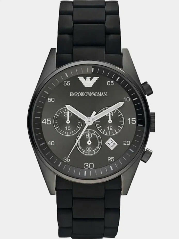 Наручные часы EMPORIO ARMANI Ceramica AR5889, черный, серый