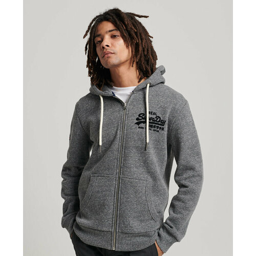 фото Толстовка superdry, размер 2xl, серый