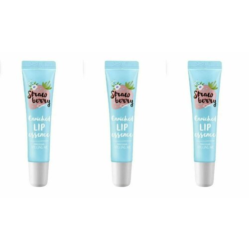 WELCOS Бальзам для губ с экстрактом клубники Around me enriched lip essence strawberry 8,7гр- 3 штуки эссенция для губ around me enriched lip essence strawberry 8 7г