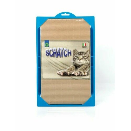 Georplast Когтеточка для кошек Scratch, 37 см x 23 см x 3,5 см