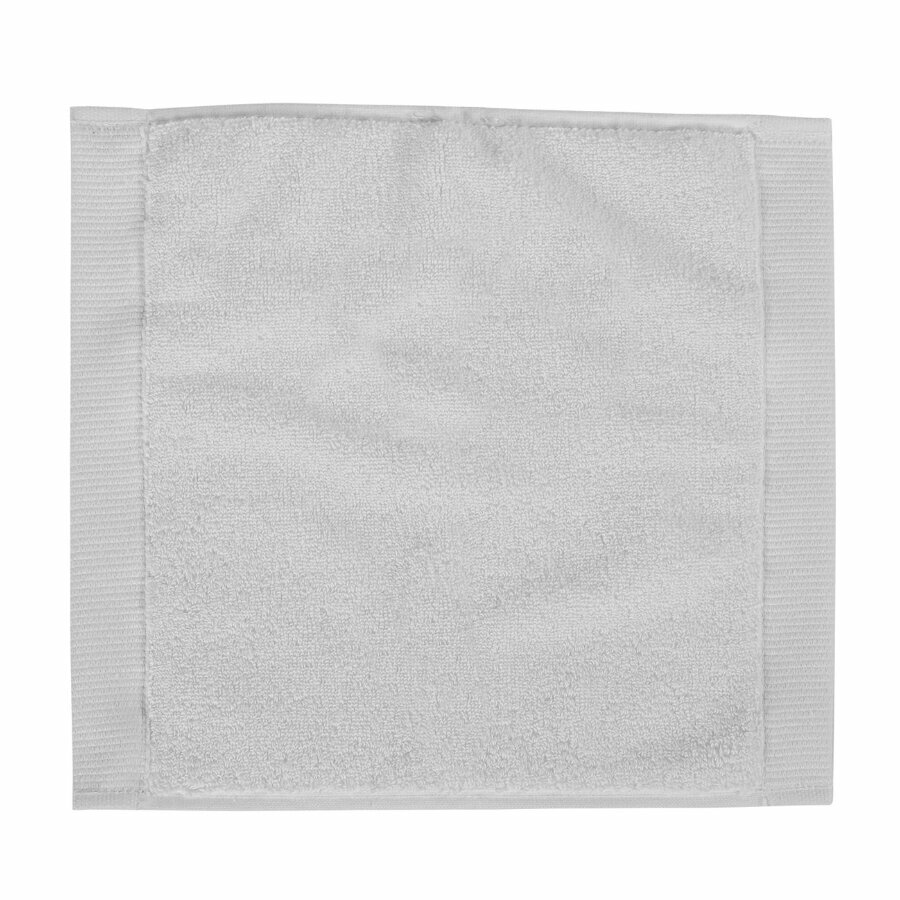 Полотенце для лица белого цвета из коллекции Essential, 30х30 см - фотография № 5