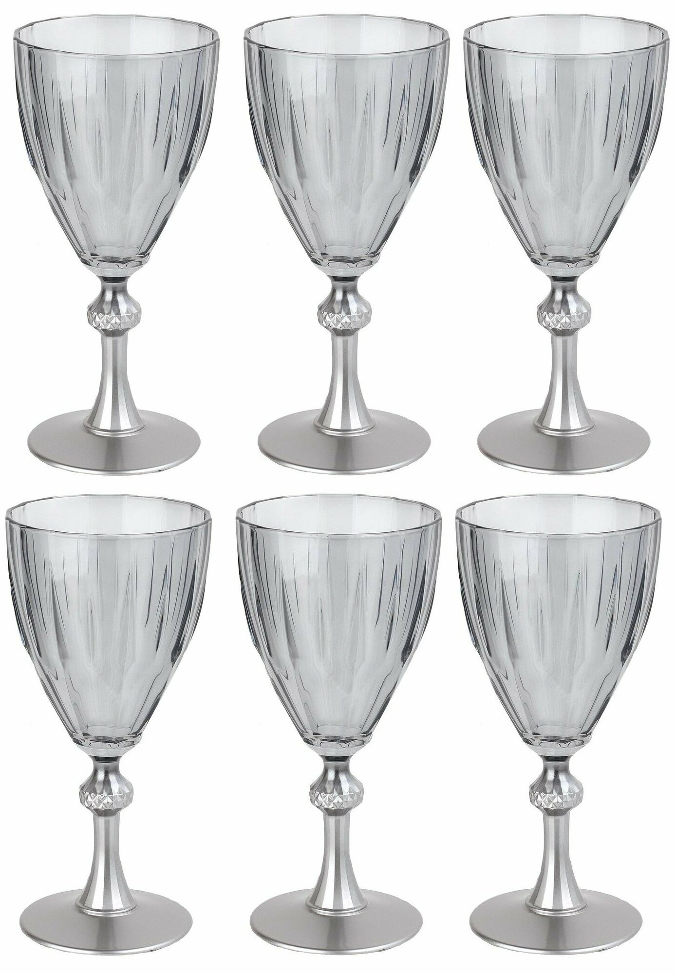 Набор 6шт фужеров 300мл h-18,6см/d-8,8см