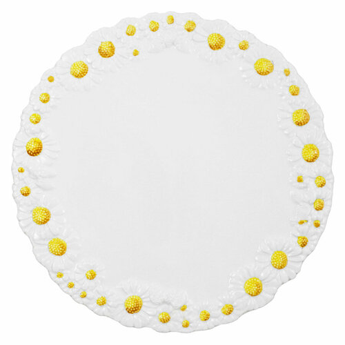 Тарелка закусочная Edelweiss Маргаритка 22 см, керамика