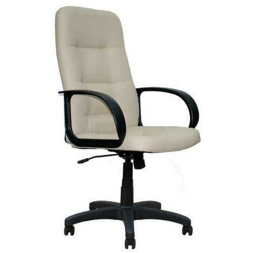 Кресло офисное ЯрКресло Кр36 ТГ Пласт ЭКО2 (экокожа слоновая кость)