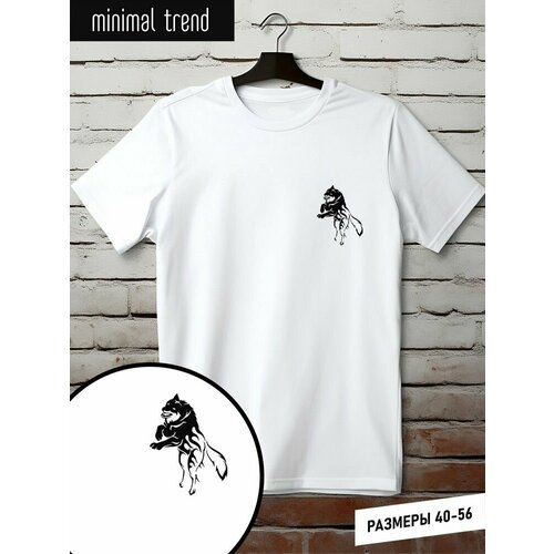 фото Футболка размер m, белый нет бренда