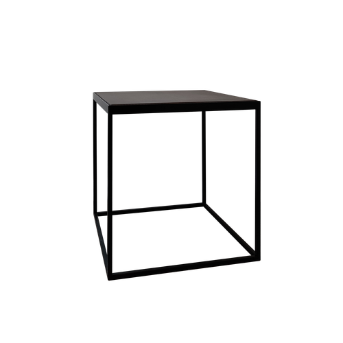 Столик журнальный/придиванный роблен 2 на металлическом каркасе, цвет столешницы орех