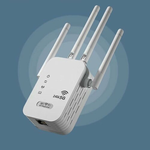 Усилитель беспроводного Wi-Fi сигнала 2,4 и 5 ггц, repeater 5g, репитор, ретранслятор