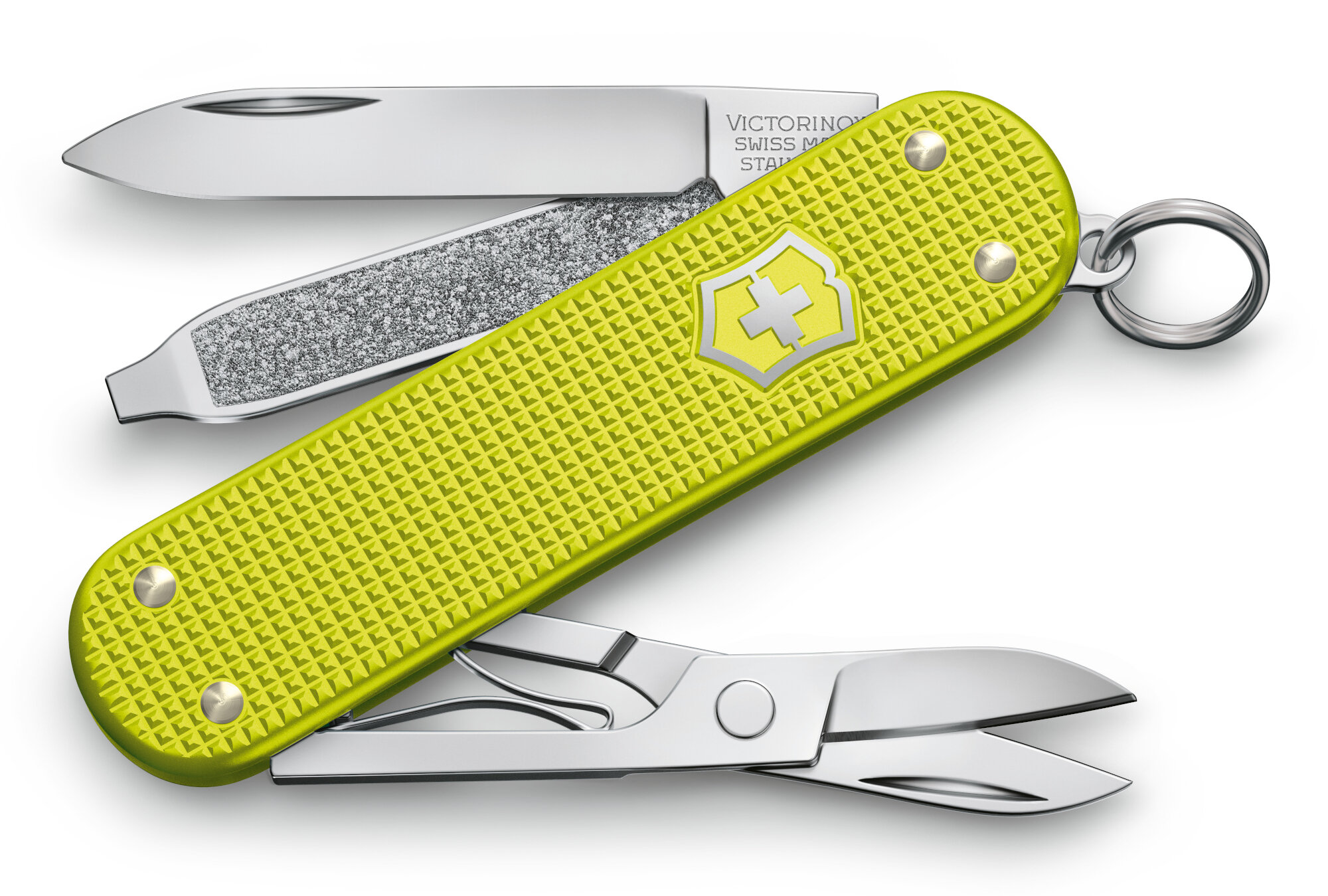 Нож перочинный Victorinox Alox Classic (0.6221. L23) 58мм, 5 функций, желтый, подарочная коробка