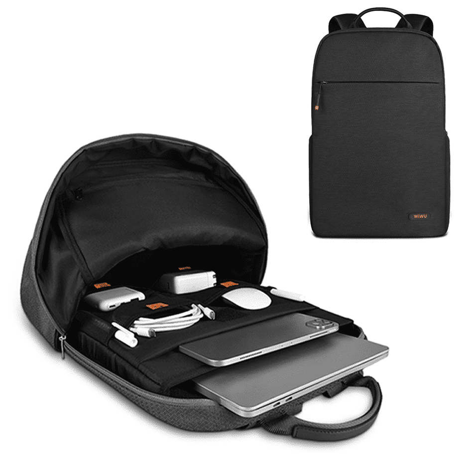 Рюкзак для ноутбука WiWU Minimalist Backpack 156 дюйма водонепроницаемый - Серый