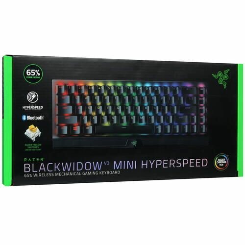 Клавиатура Razer BlackWidow V3 Mini HyperSpeed Green Switch (RZ03-03891600-R3R1) - фото №17