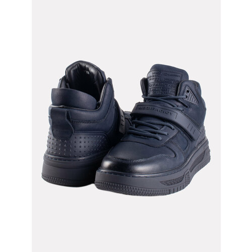 Ботинки ROMITAN, полнота 2, размер 42, синий, черный