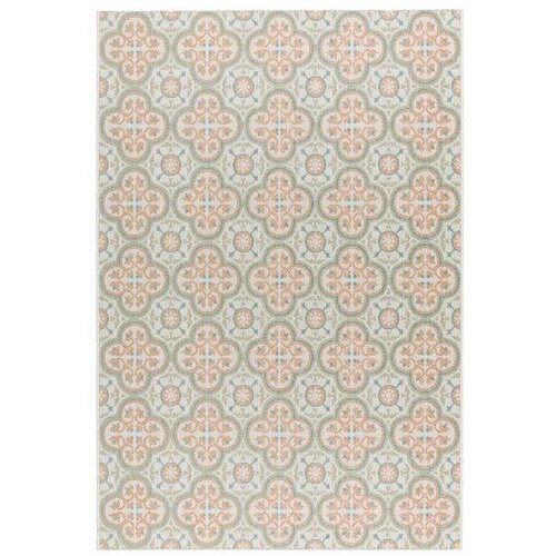 Ковер россия Ковер бельгийский на пол на кухню в гостиную 67х130 см бежевый современный безворсовой 382296