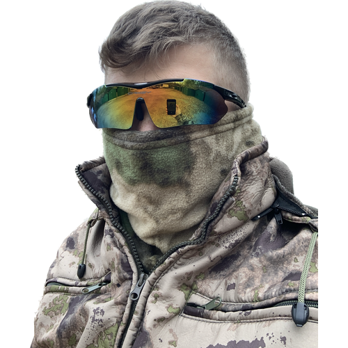 фото Снуд флисовый ganalyly мох тактический бафф мужской зимний