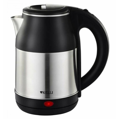 Чайник электрический KL-1801 Kelli диск 18 л 2400 Вт метал черный 112300₽