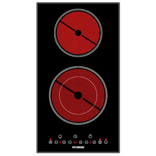 Электрическая варочная панель Hyundai HHE 3285 BG черный 1797600₽