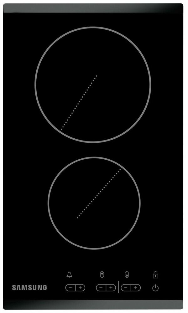 фото SAMSUNG стеклокерамическая варочная панель SAMSUNG NZ32R1506BK/WT Черный