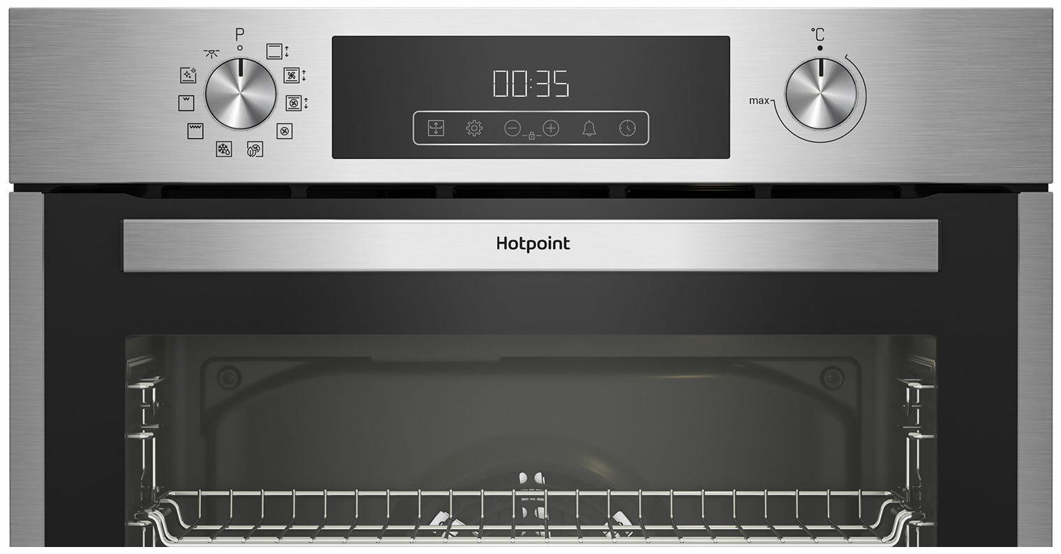 Электрический духовой шкаф Hotpoint FE8 831 JSC IX - фотография № 4