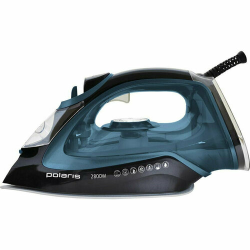 Утюг POLARIS PIR 2821AK 3m с отпар черныйбирюзовый 1737321 721400₽