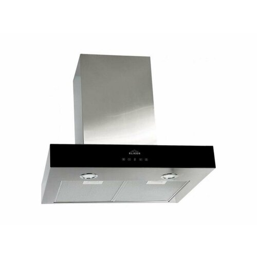 Elikor Вытяжка каминная Elikor Модерн Агат 60 нержавейкачерное стекло 1 мотор 1957000₽