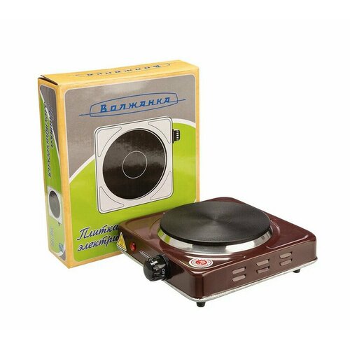 Плитка Волжанка ЭПД-100 электрическая 1-но конф диск 1000 Вт корич 192900₽