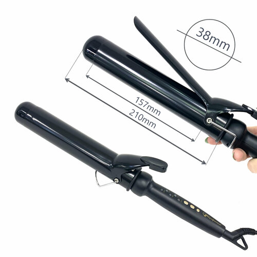 Щипцы для волос Gera professional - диаметр 38 мм покрытие титан-турмалин 595500₽