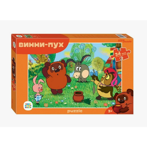 пазл step puzzle винни пух 104 элемента Пазл Step Puzzle Винни Пух, new, 24 эл, maxi 70013