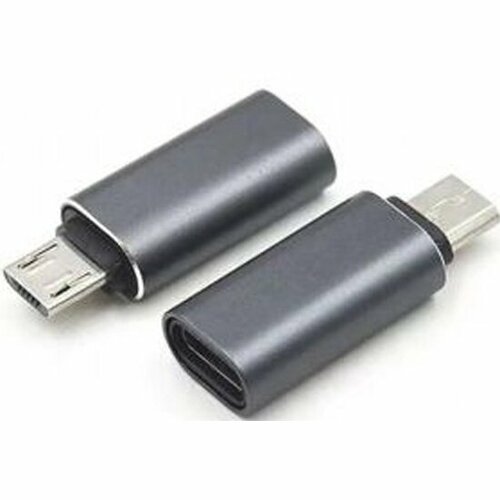 Адаптер OTG Ks-is USB-C (F) - microUSB 2.0 (M) (KS-764) адаптер otg ks is usb c f microusb 2 0 m ks 764