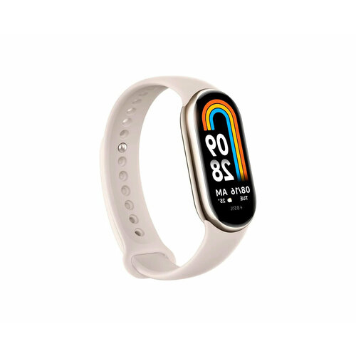 Умный фитнес браслет smart Сяоми Ми Smart Band 8 Champagne Gold (Y1199564X) (BHR7166GL) - фитнес браслет с измерением пульса. Версия для России. Сте