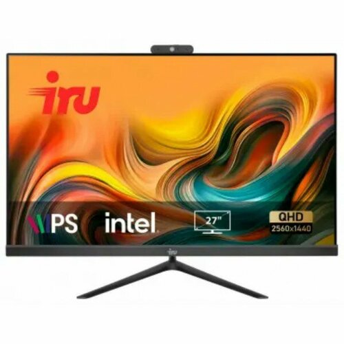 Моноблок IRU Office 27IH5P2K 27 QHD i5 11400 26 16Gb SSD256Gb UHDG 730 Free DOS GbitEth WiFi BT 120W Cam черный 2560x1440 8404100₽