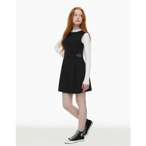 Школьное платье Gloria Jeans, размер 140, черный