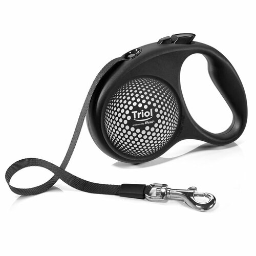 Поводок-рулетка для собак Flexi Joy Planet S 5м до 15кг, лента