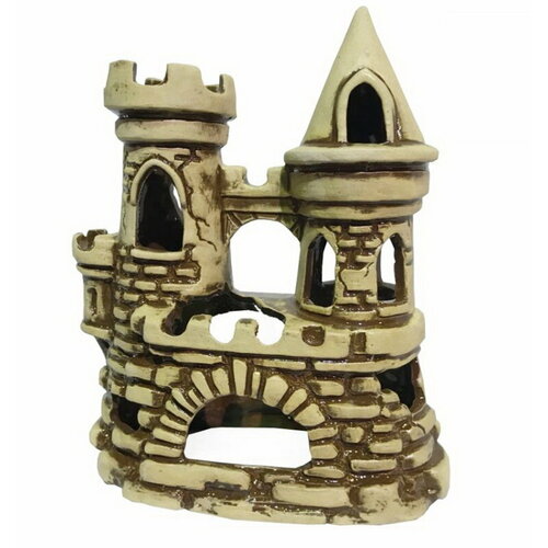 Аква Лого Декорации для аквариума Замок 16x7x19см