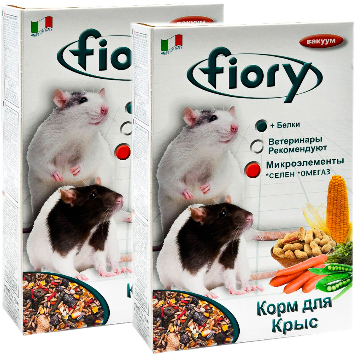 FIORY RATTY – Фиори корм для крыс (850 гр х 2 шт)