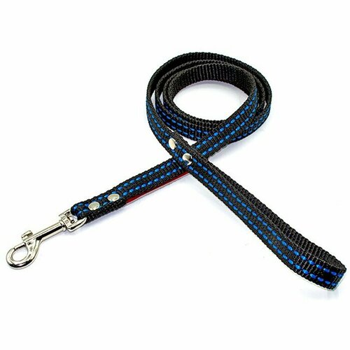 Поводок для собак нейлоновый 15мм*1,3м, 1 шт.