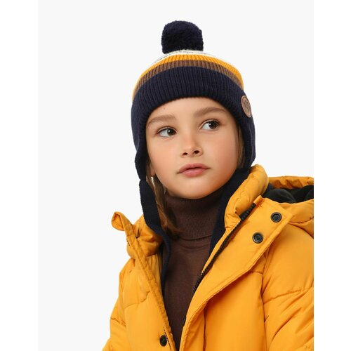 фото Шапка gloria jeans, размер 4-6л, коричневый