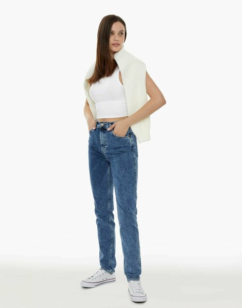 Джинсы  Gloria Jeans, размер 44/164, синий