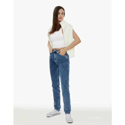 фото Джинсы gloria jeans, размер 44/164, синий